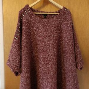 3xl maroon sweater